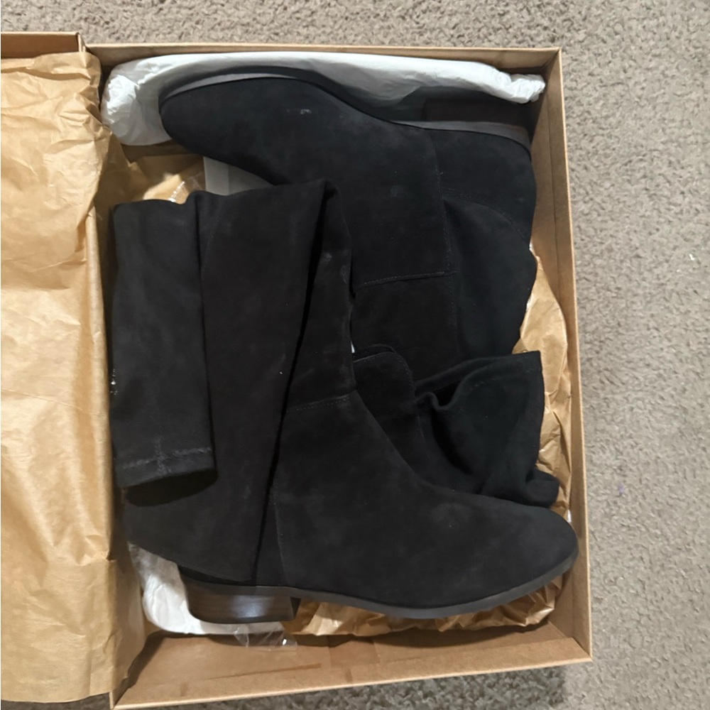 Lucky Brand Black Ankle Booties
